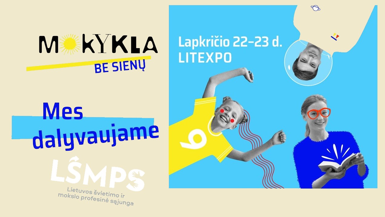 LŠMPS laukia visų lapkričio 22 23 dienomis parodoje Mokykla 2019, 2019 11