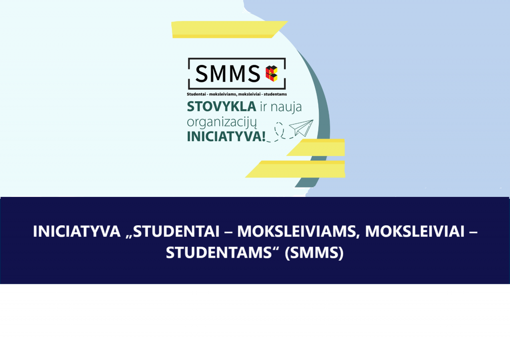Iniciatyva Studentai – moksleiviams, moksleiviai – studentams (SMMS) 2020 04