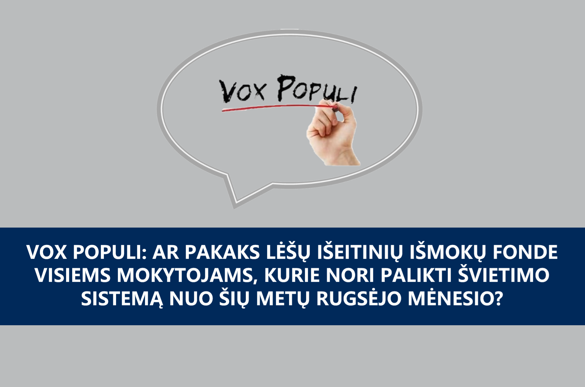 Vox populi 2020 07