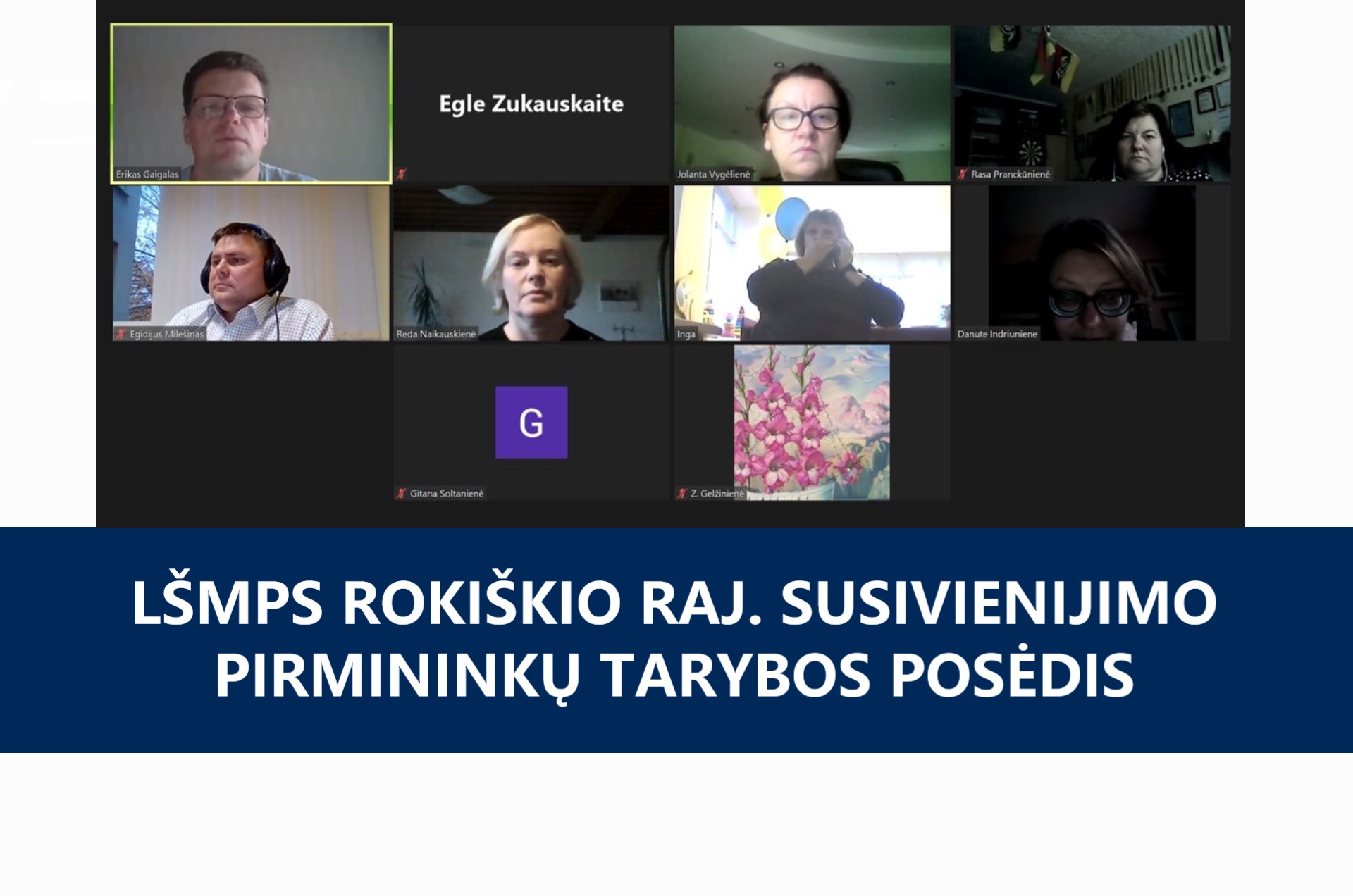 LŠMPS Rokiškio raj. susivienijimo pirmininkų tarybos posėdis 2020 10